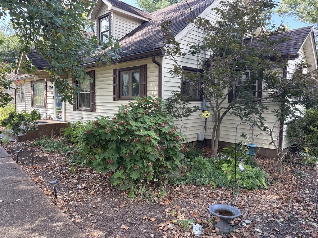 After - Before and after soft washing house exterior in Donelson TN