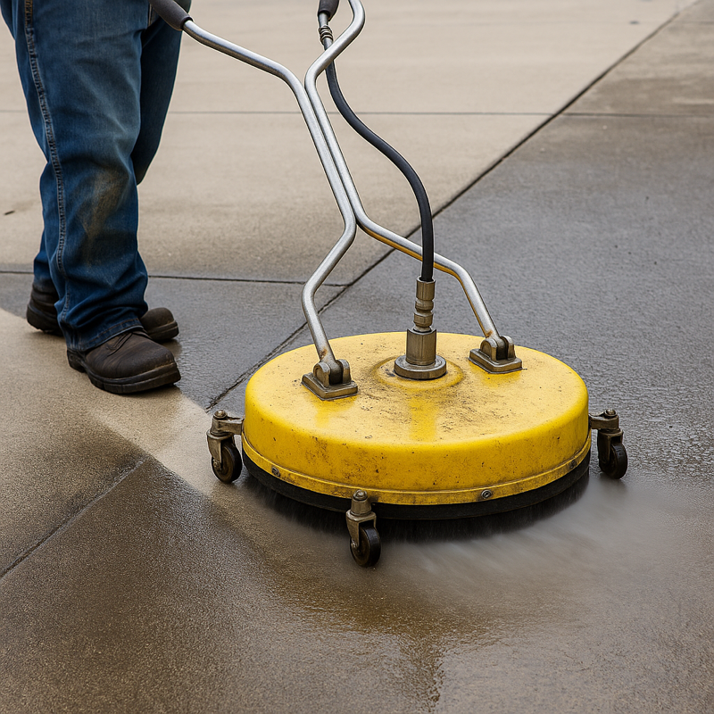 Professional pressure washing service in Nashville TN - Clean it TN cleaning driveway, concrete, and exterior surfaces